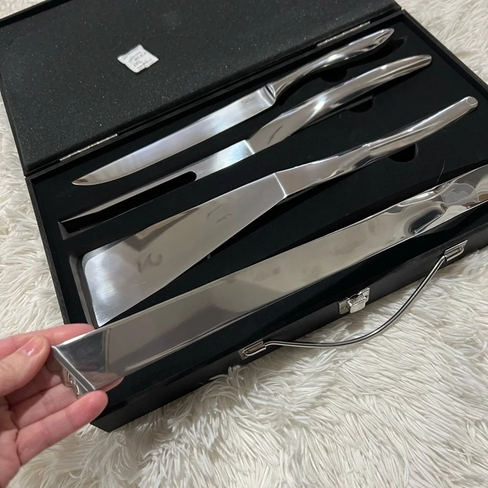 Philippi KITCHEN & TABLE 4 PIECE STAINLESS STEEL BBQ UTENSIL SET